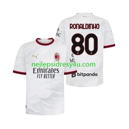 Fotbalový Dres AC Milán Ronaldinho 80 Venkovní 2026/27